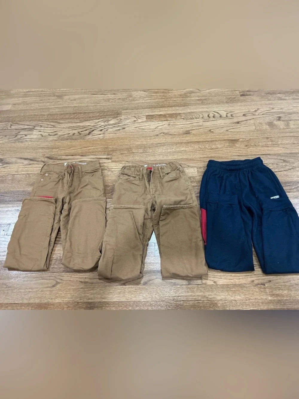 Kids bundle fleece lined  pants size 12